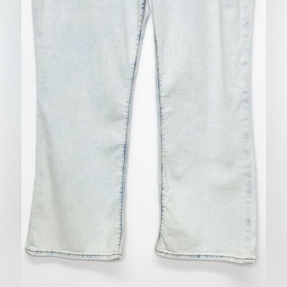 Hudson Blair High Rise Bootcut Crop Jeans Lightwash Size 32 - Picture 6 of 11